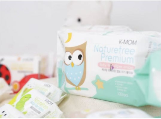 K-Mom Baby Wipes Descriptions