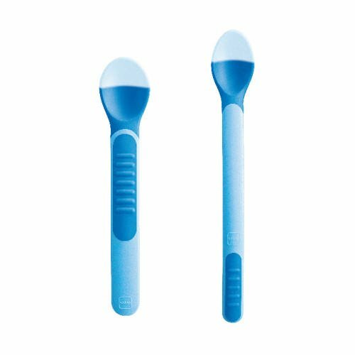 MAM Heat Sensing Feeding Spoon BLUE