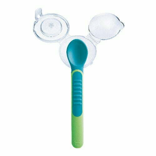 MAM Heat Sensing Feeding Spoon GREEN