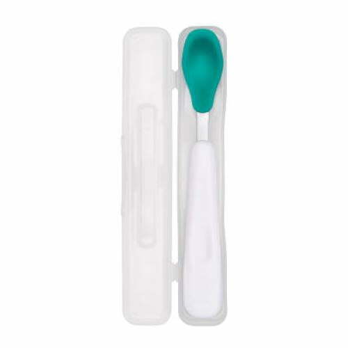 OXO TOT On-The-Go Feeding Spoon TEAL