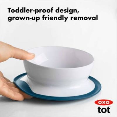 OXO TOT Stick & Stay Suction Bowl