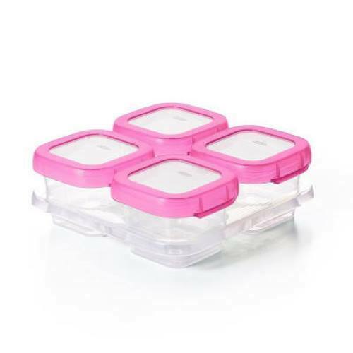 OXO Tot Baby Blocks Freezer Storage Container PINK