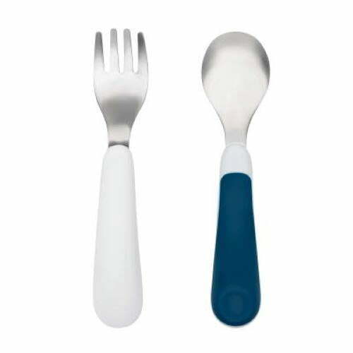 OXO Tot Fork & Spoon Set NAVY