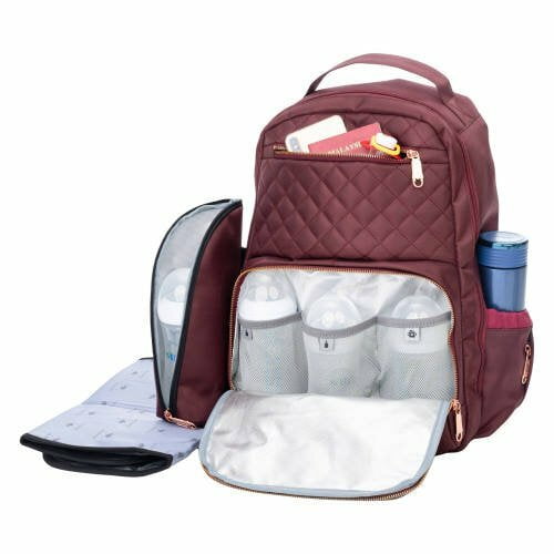 Princeton Milano 2 DIaper Bag MAROON