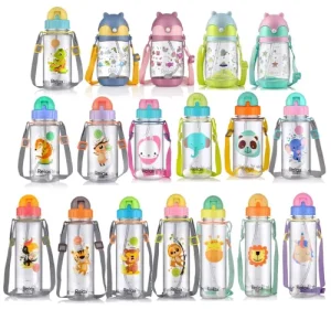 Relax Kids Tritan Straw Bottle