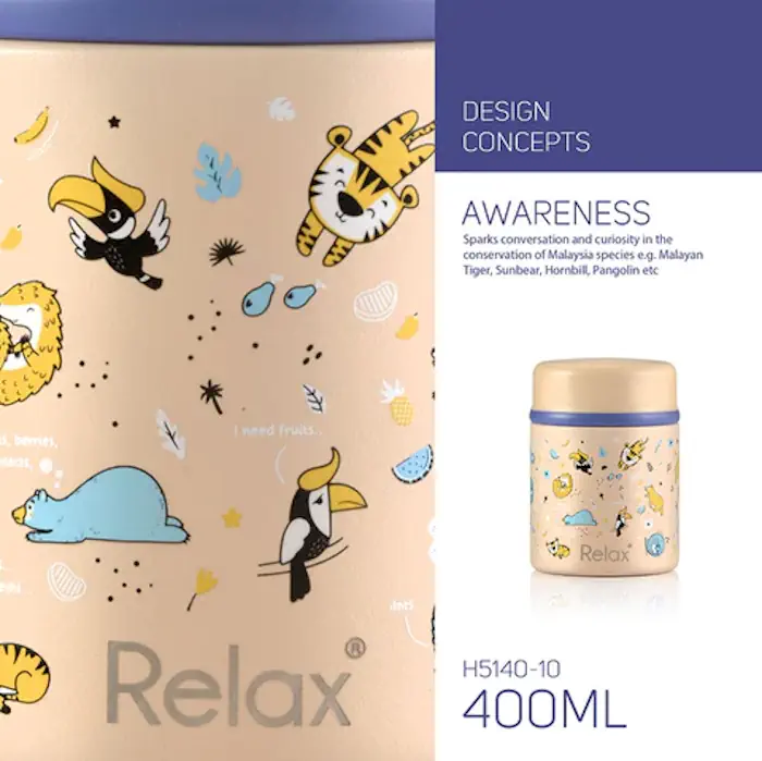 Relax Stainless Steel Thermal Food Jar