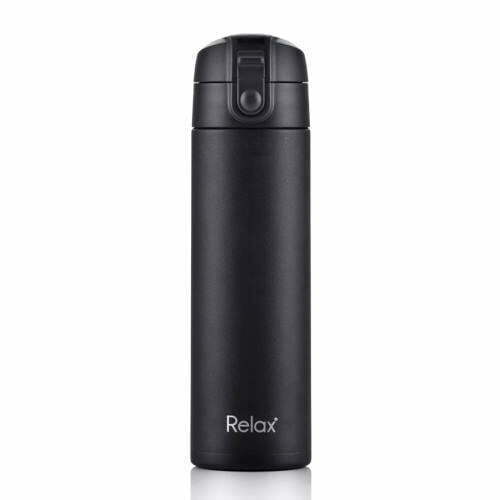 Relax Stanless Steel Thermal Flask 450ml BLACK