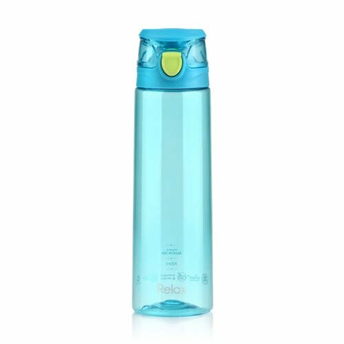 Relax Tritan Water Bottle 900ml D7809 CYAN