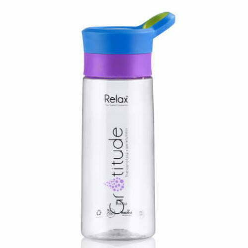 Relax Tritan Water Bottle D8260 600ml BLUE