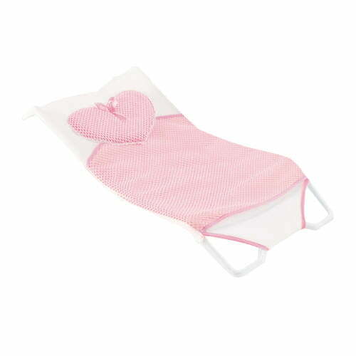 Babylove Anti-Slip Bath Net Stand PINK