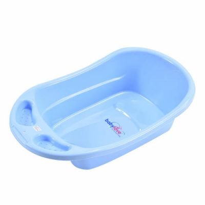 Babylove Bathtub With Stopper BLUEjpg