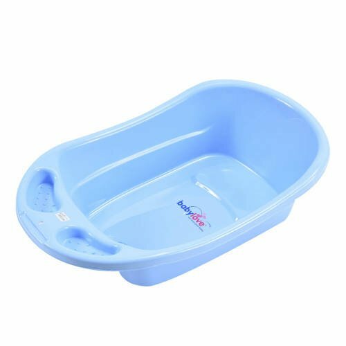 Babylove Bathtub With Stopper BLUEjpg