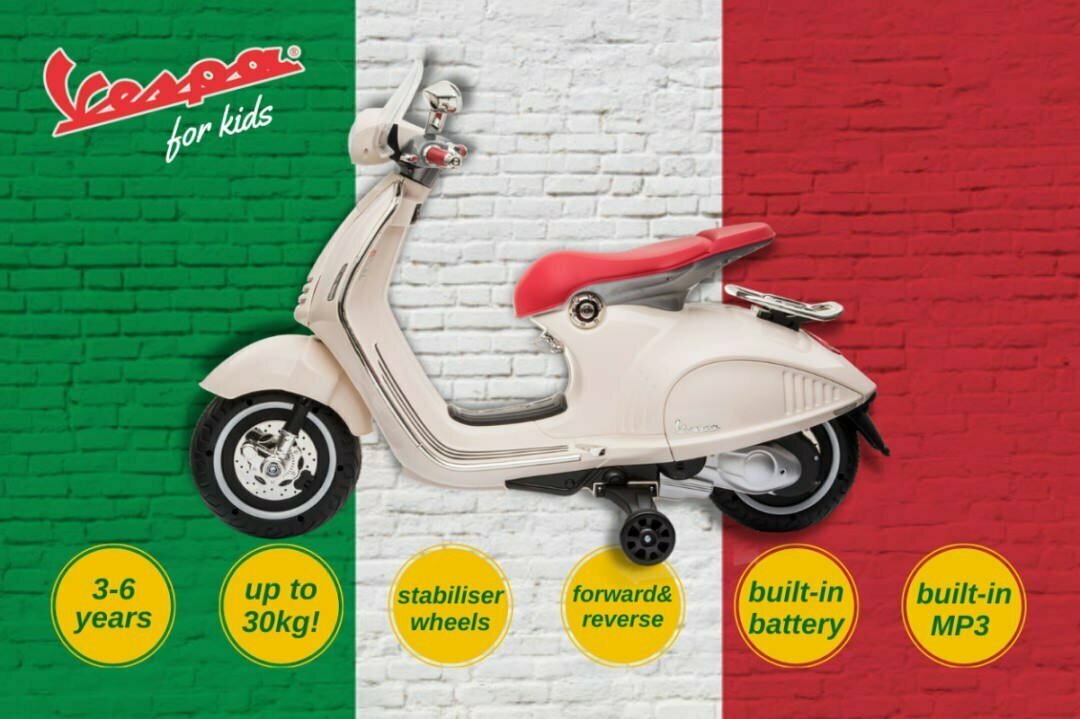 Koopers Vespa 946 6V Electric Ride-On