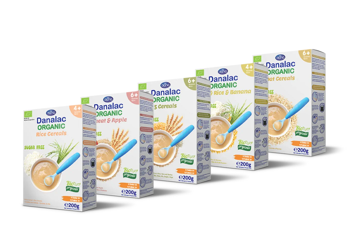 Danalac Organic Baby Cereal Banner