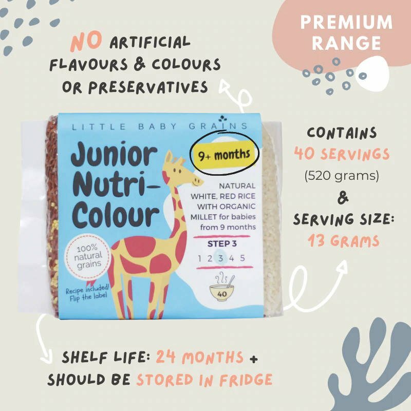 Gnubkins Baby Grains - JUNIOR NUTRI-COLOUR