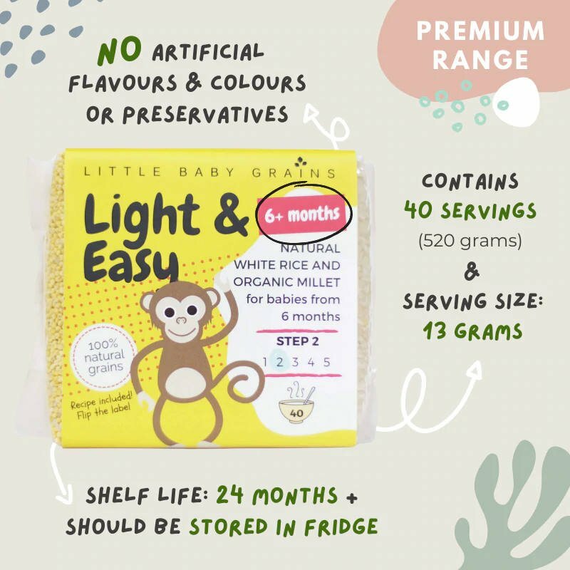 Gnubkins Baby Grains - LIGHT & EASY