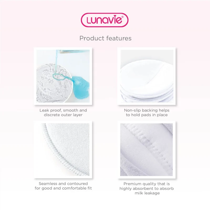 Lunavie Washable Bra Pads