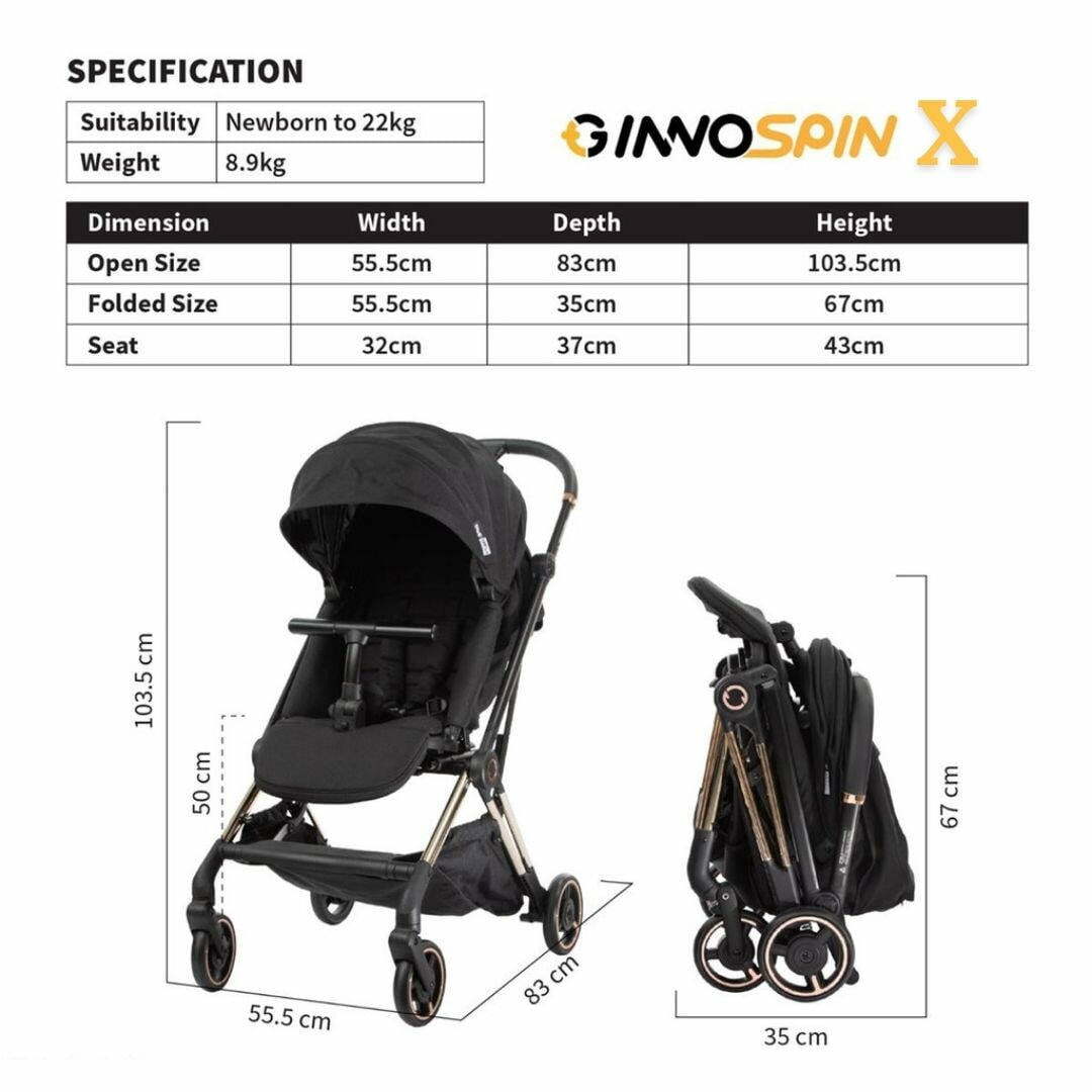 Tavo Innospin X Descriptions