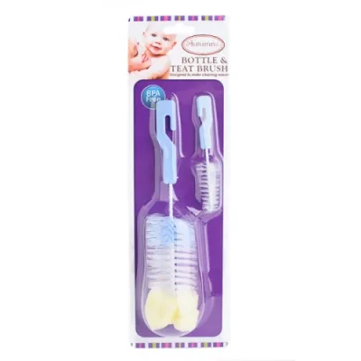 Autumnz Bottle & Teat Brush BLUE