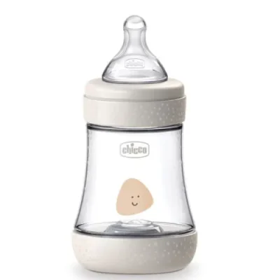 Chicco Perfect 5 Feeding Bottle 150ml WHITE