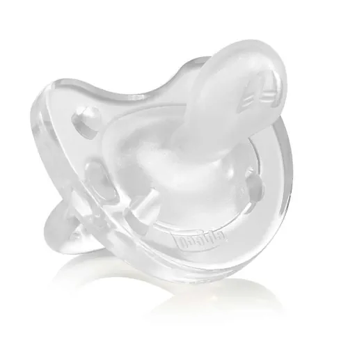 Chicco Physiob Soft Silicone Soother CLEAR