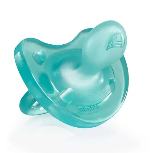 Chicco Physiob Soft Silicone Soother TURQUOISE