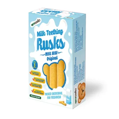 Natufoodies Milk Teething Rusk ORIGINAL