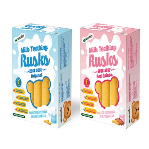 Natufoodies Milk Teething Rusk