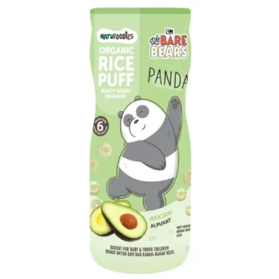 Natufoodies Organic Rice Puff AVOCADO