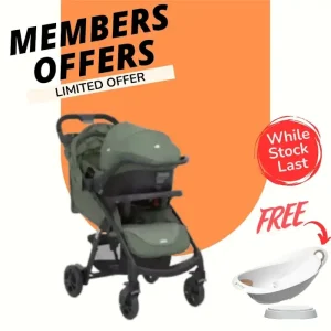 Joie: Muze LX Travel System | FREE ARLEY ERGO BATHTUB