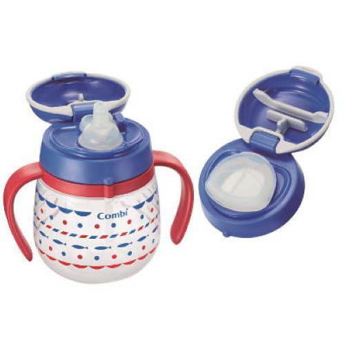 Combi LakuMug Straw & Cup First Set BLUE