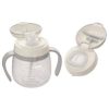 Combi LakuMug Straw & Cup First Set WHITE