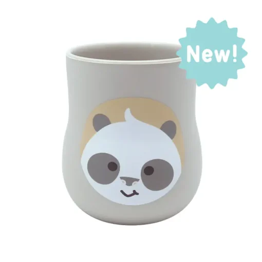 Marcus & Marcus Silicone Baby Training Cup 4oz PANDA