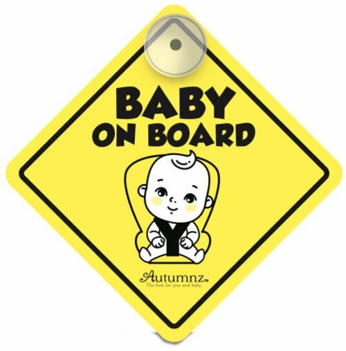 Autumnz Baby On Board Carseat