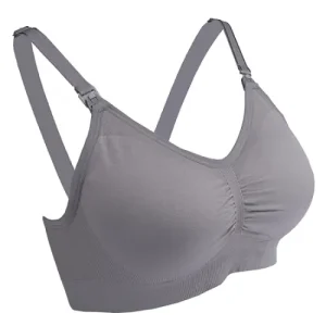 Autumnz Ember Seamless Nursing Bra GREY