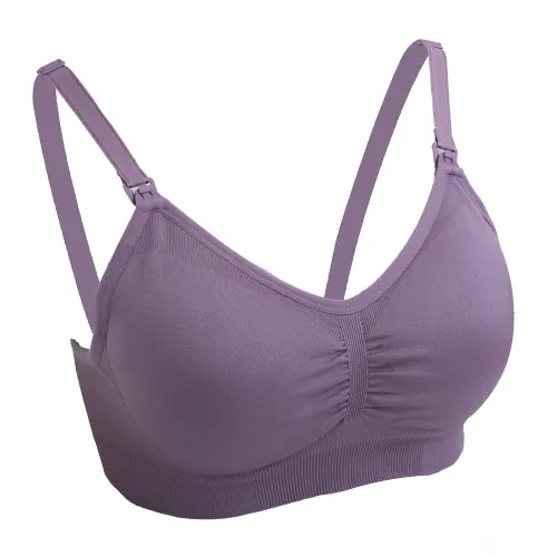 Autumnz Ember Seamless Nursing Bra LILAC