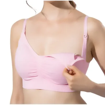 Autumnz Ember Seamless Nursing Bra PINK