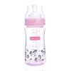 Autumnz PP Wide-Neck Feeding Bottle 240ml PINK RAINBOW UNICORN