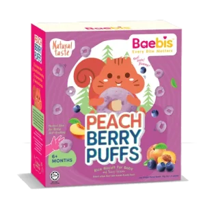 Baebis Puff PEACH BERRY