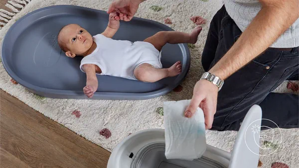 Shnuggle Eco Touch Nappy Bin