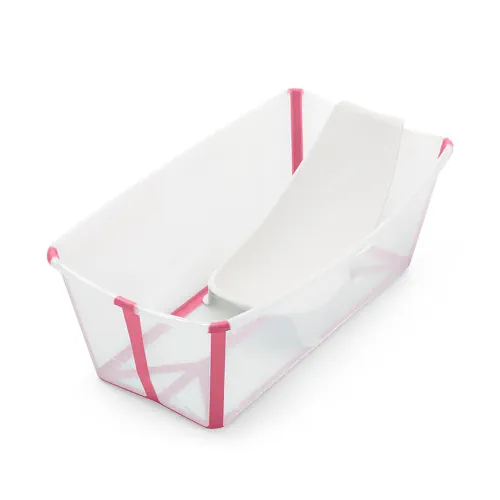 Stokke Flexi Bath Bundle TRANSPARENT PINK