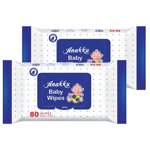 Anakku Baby Wipes 80x2