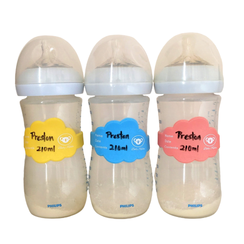 Baby Koala Baby Bottle Labels