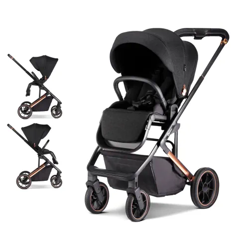 Quinton Nior Stroller Descriptions BLACK