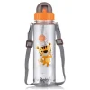 Relax Kids Tritan Straw Bottle 500ml D7655 TIGER