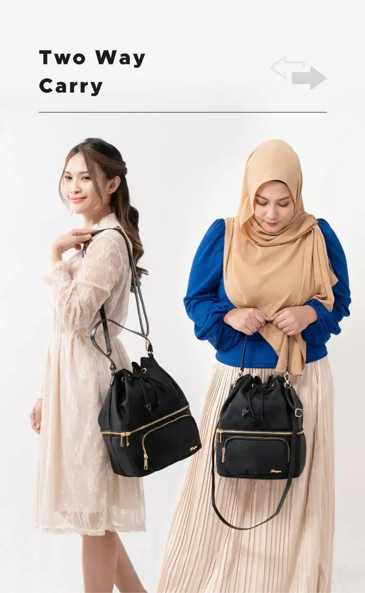 Shapee Le Mere Duet Shoulder Bag 2 TWO WAY CARRY