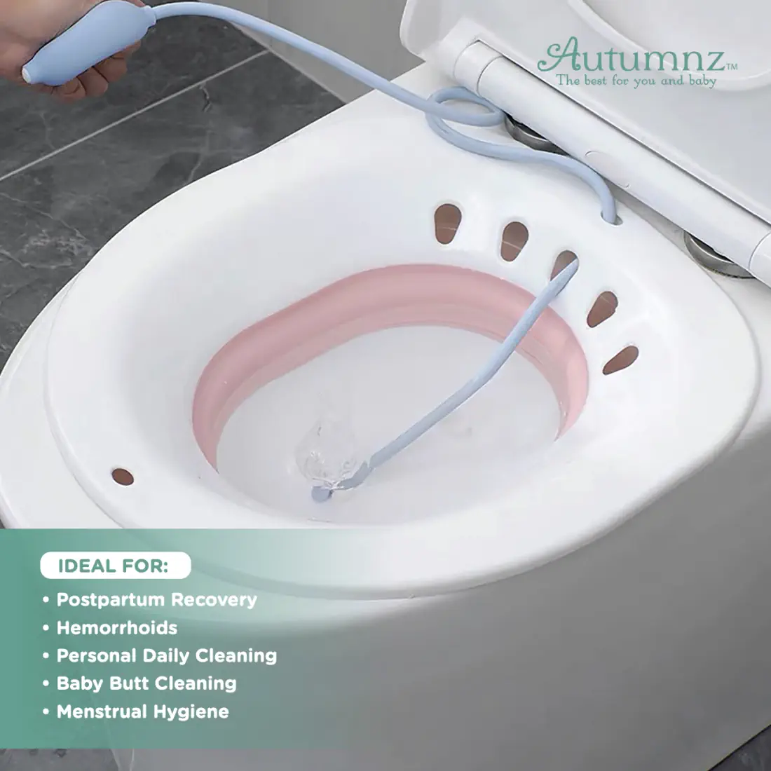 Autumnz Sitz Bath With Pump