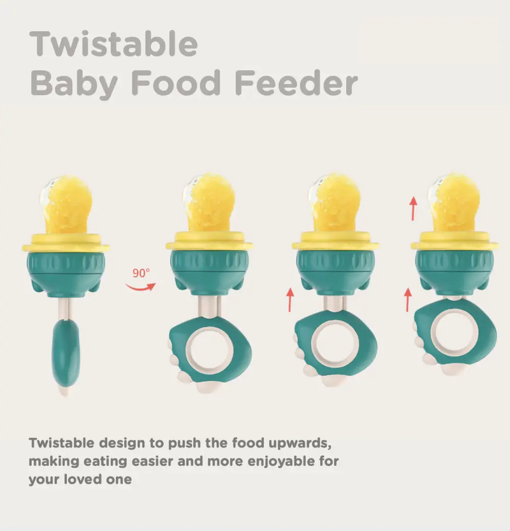 Autumnz Twistable Baby Food Feeder With Holder