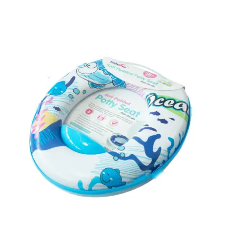 Babylove Soft Padded Potty Seat BLUE MARINE