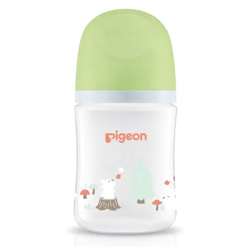 Pigeon SofTouch Wide-Neck PP Feeding Bottle 160ml Single RABBIT